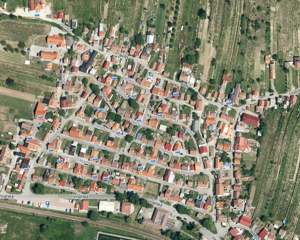 Mapa Mutěnice